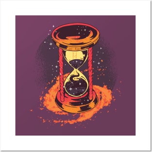 Hourglass Design Posters and Art